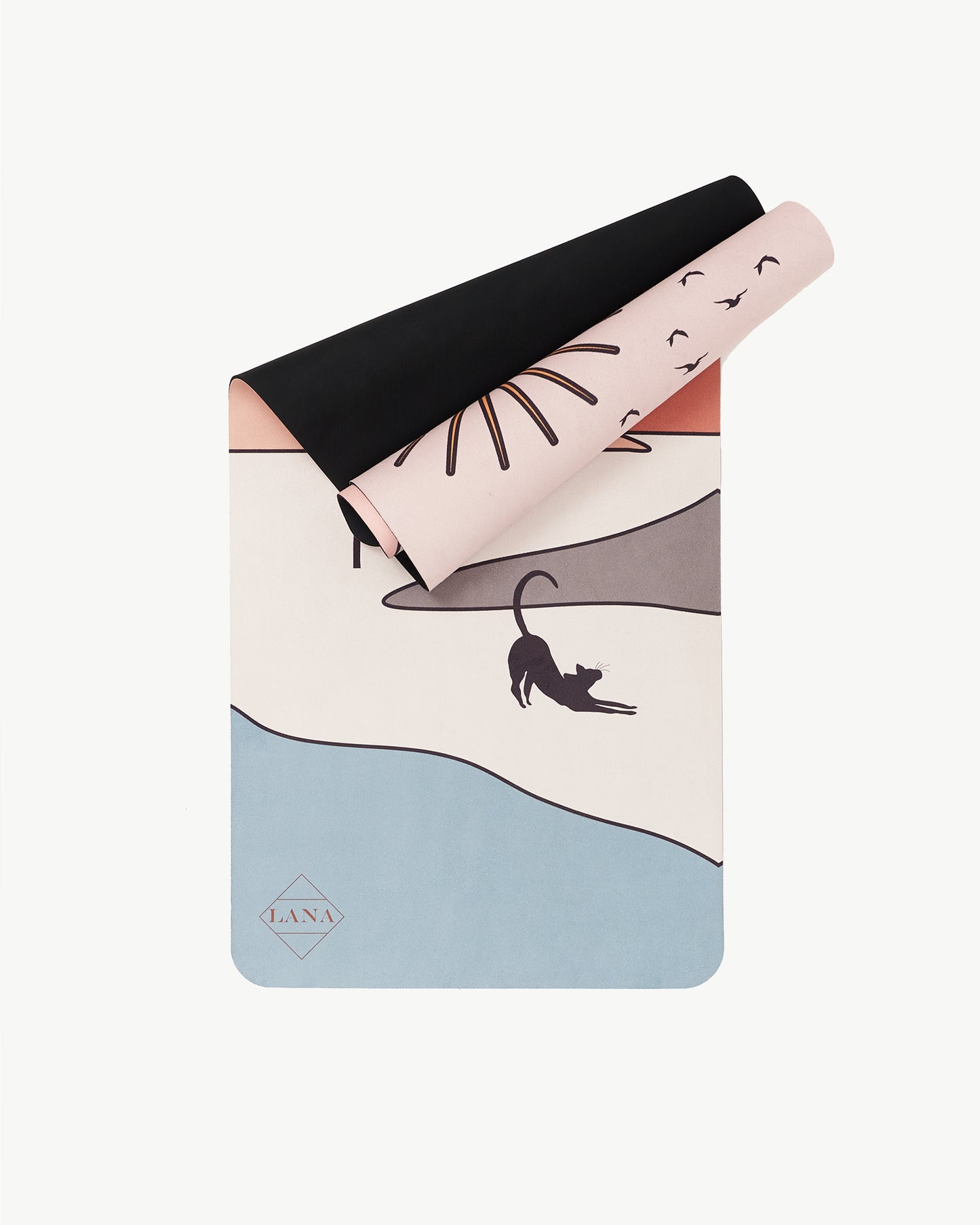 Sunrise Vegan Suede Yoga Mat