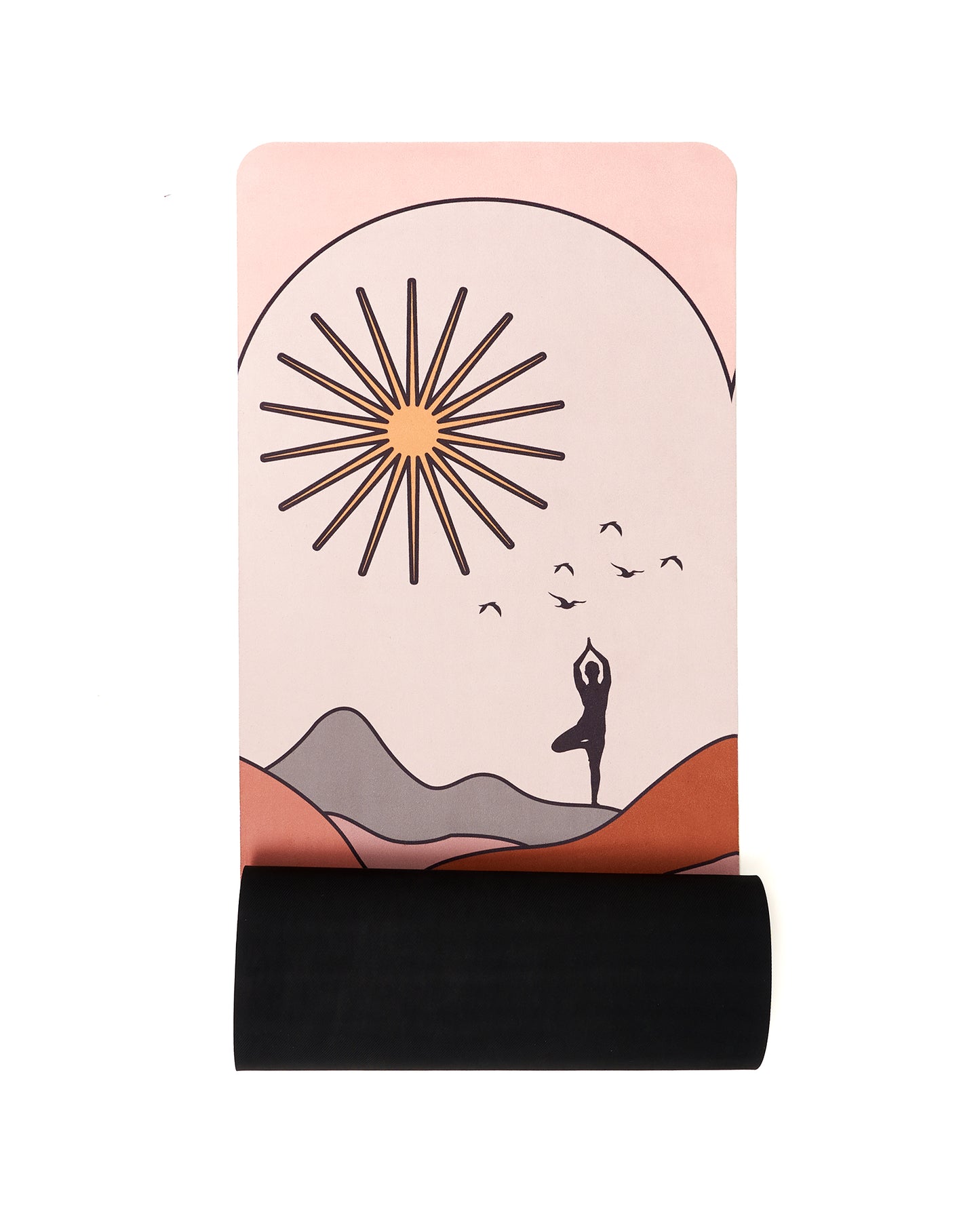 Sunrise Vegan Suede Yoga Mat