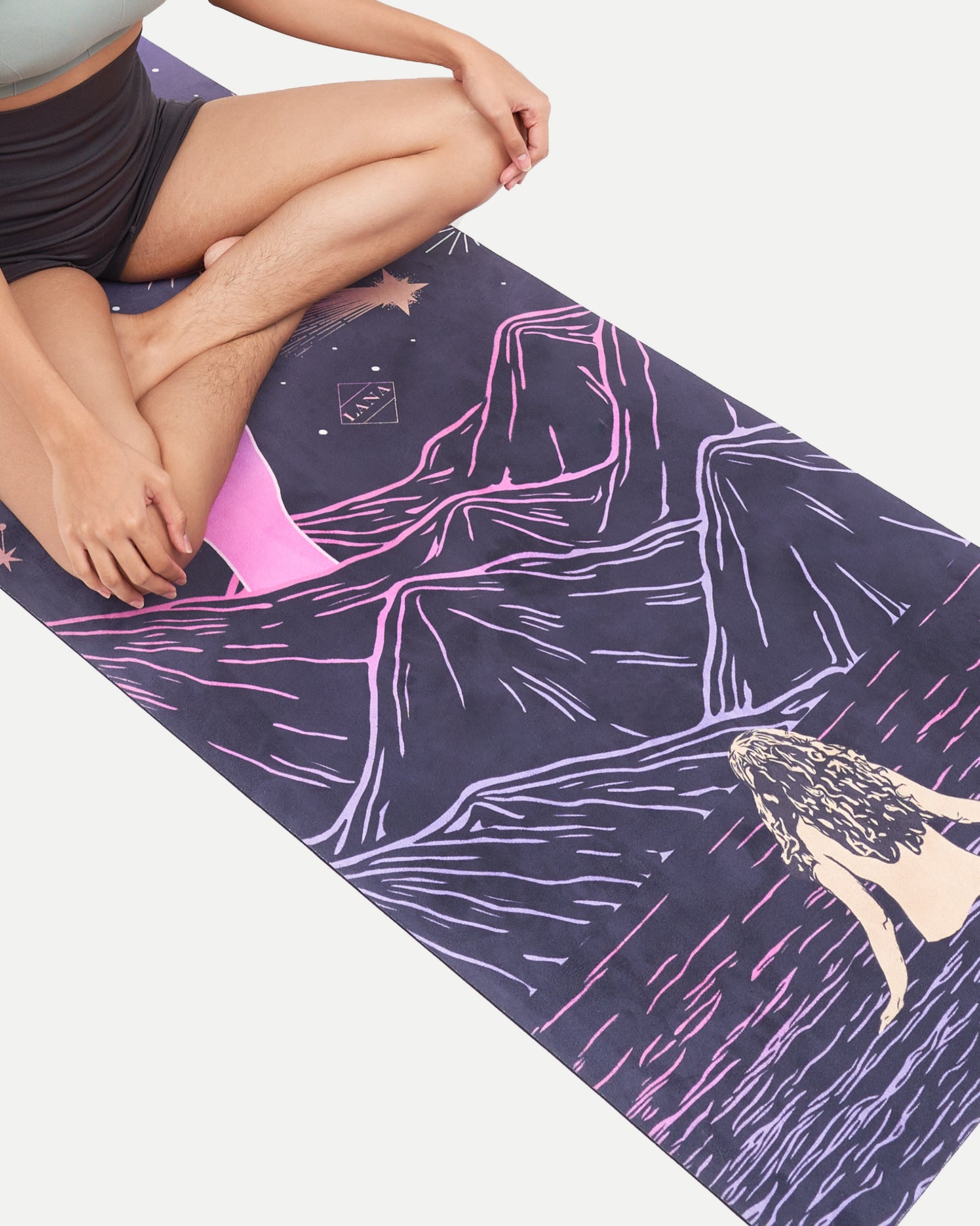 Manifest Vegan Suede Yoga Mat