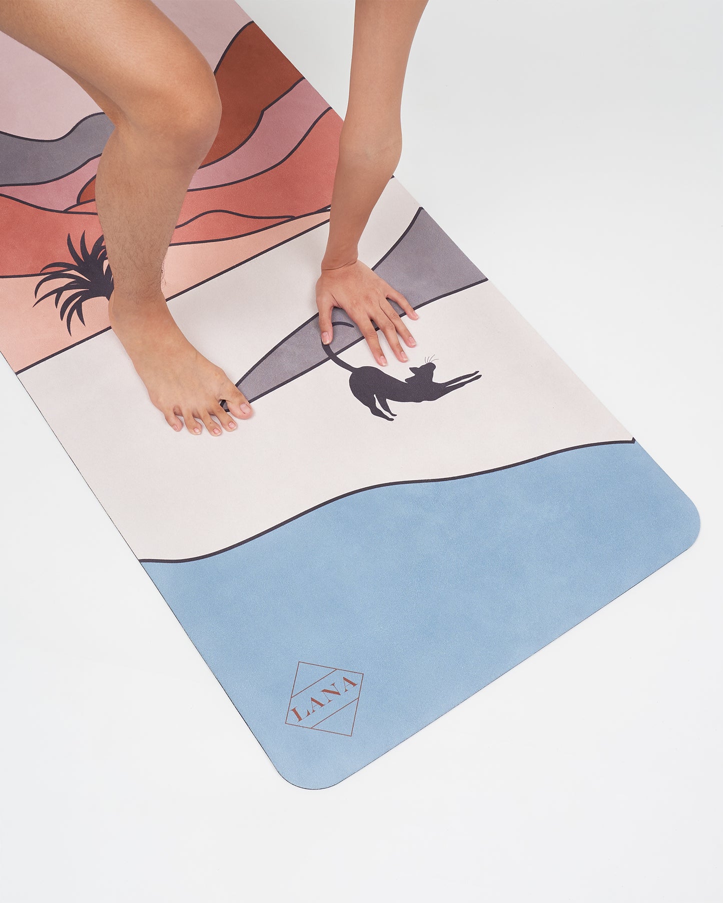 Sunrise Vegan Suede Yoga Mat