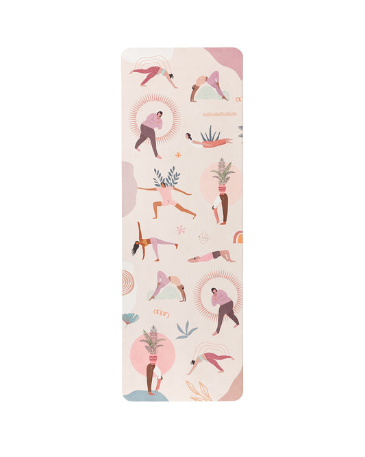 Harmony Vegan Suede Yoga Mat