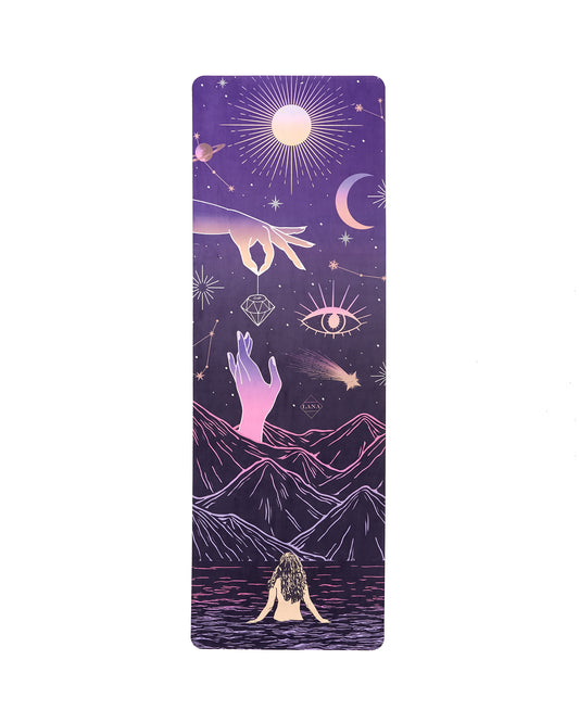 Manifest Vegan Suede Yoga Mat