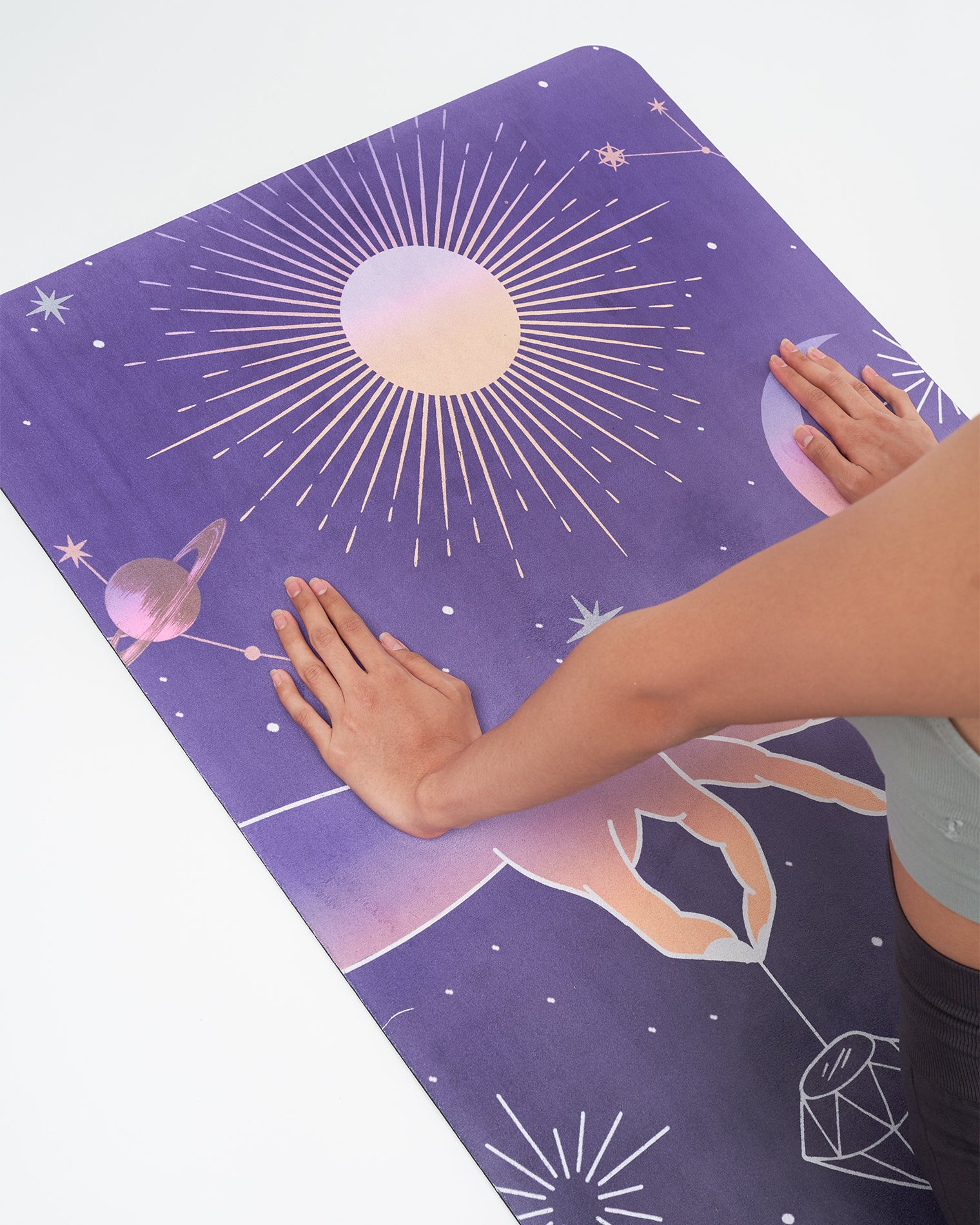 Manifest Vegan Suede Yoga Mat
